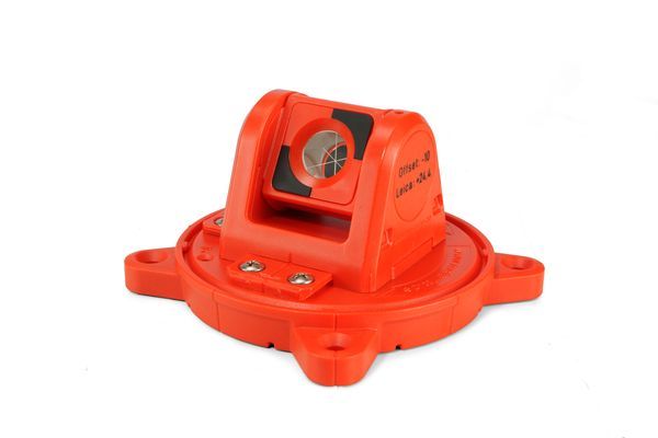 46-RSMP290R-1 Miniprisma, Ø 17,5mm, rot, 360° drehbar, KA 45mm
