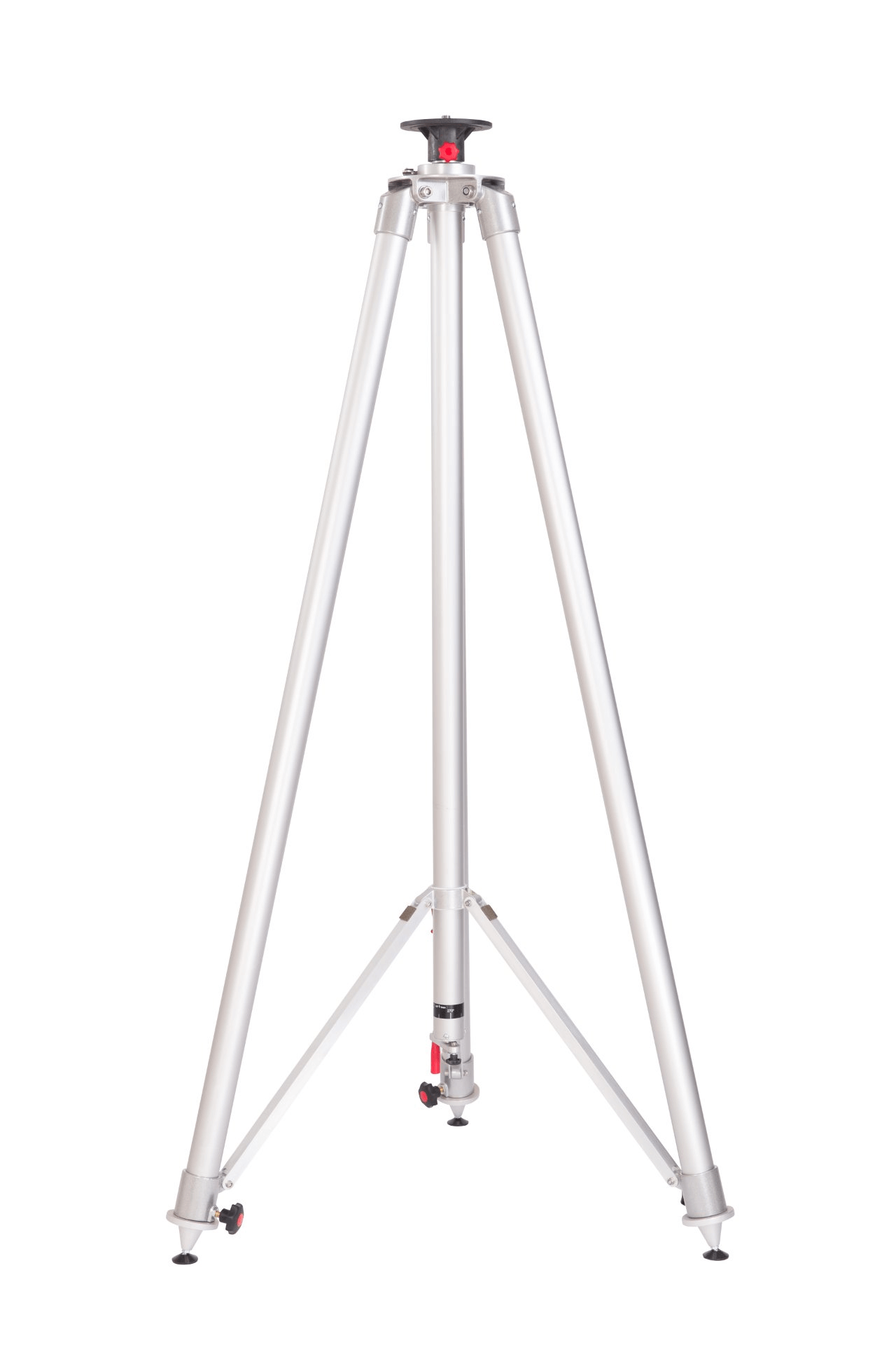 13600000_Schwerstativ_mit_Teleskopauszug_162-360cm Schwerstativ Aluminium Teleskopstativ, 5/8", 212 - 452 cm