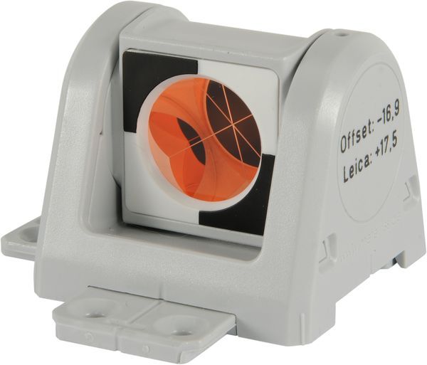 46-RSMP380G-1 Miniprisma, Ø 25,4mm, 180°drehbar, grau, KA 30mm